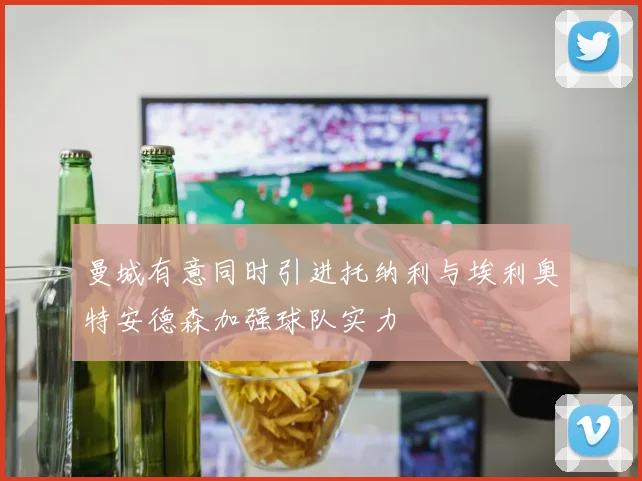 曼城有意同时引进托纳利与埃利奥特安德森加强球队实力